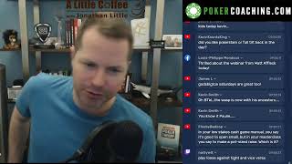 Making Perfect Folds in Poker – A Little Coffee with Jonathan Little, 3/11/2020