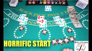 Stuck in a Hole, Can we CLIMB Out? | Blackjack Tips & Tricks