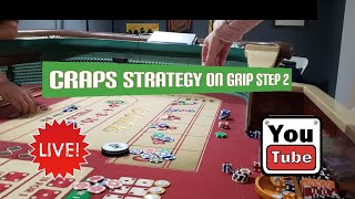 CRAPS WITH KING DICE SHOW STEP 2 IN DICE CONTROL