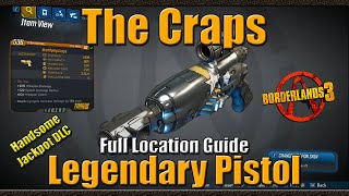 Borderlands 3 | The Craps | Legendary Pistol | Full Location Guide | Handsome Jackpot DLC