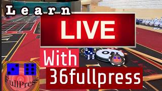 Learn Craps Live- teaching craps episode 1