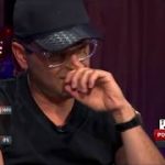 Antonio Esfandiari induces Jennifer Tilly drawing dead