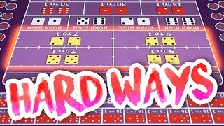 How to PLAY & WIN BIG on The Hard Ways | Craps Basics