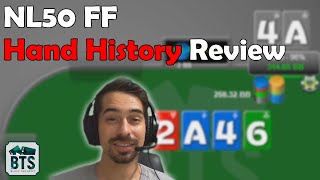 NL50 Zoom Poker Hand History Review (poker strategy 2020)