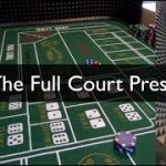 Craps strategy – The FULL COURT PRESS! Can you survive all 5 rolls?