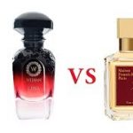 Widian Liwa Vs. Baccarat Rouge 540 Clone Review & Comparison