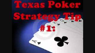 The 3 Best Texas Poker Strategy Tips For Always Winning Holdem