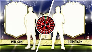 ICON ROULETTE! OPENING MY MID ICON + PRIME ICON PACK!! – #FIFA20 PACK OPENING