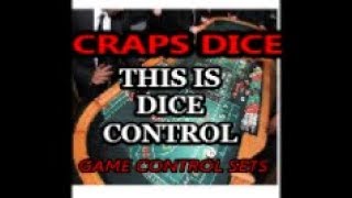 Craps Dice game control sets