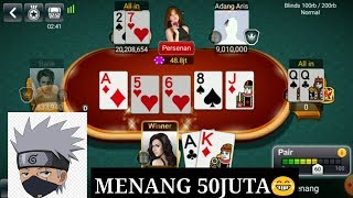 Trick and tips playing Texas poker – win 50.000.000