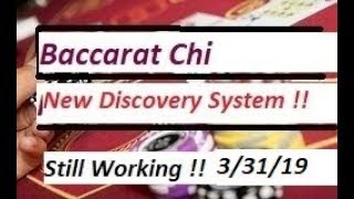 Baccarat Wining Strategy with Money Management 3/31/19