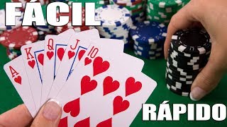 Como Jugar Póker FÁCIL Y RÁPIDO