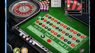 Kazino no 10 uz 40 USD. Online casino. Roulette strategy.