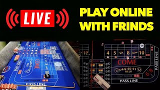 Play Craps Online with Friends