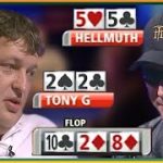 Phil Hellmuth vs. Tony G: 6 memorable poker hands!