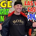 Baccarat HUGE $14,000 Win For Professional Gambler In Las Vegas At Bellagio & MGM Grand Casino.