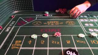 Craps Practice Session *MASSIVE ROLL*