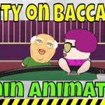 Aunty on Baccarat-( 2d Animated film) #casino #animetedstory #clipstudiopaint #asianaunty