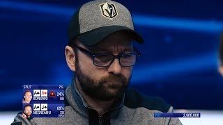 Daniel Negreanu Highlights – Super High Roller 2018