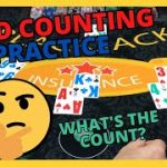 Blackjack CARD COUNTING Practice – Three Hand Special – Part 2