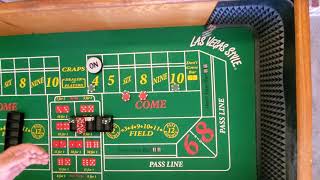 Craps strategy 4&10 + 6&8 up to 30
