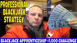 Blackjack Apprenticeship Card Counting Can’t Beat My Professional Blackjack Strategy ($1,000).