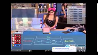 LIVE BACCARAT.  WITH DEALER ONLINE CASINO…….by ASIAN BARBIE DOLL