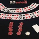 Blackjack Simulation #1: 1v1 4 decks 20 chips Hitting cards up to 17 Not Basic Strategy