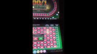 100/1 roulette machine…the BIG win