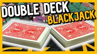 SPLITTING A’S GONE CRAZY! – Double Deck Blackjack