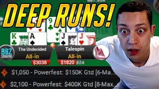 DOUBLE Deep Runs! $1,050 Powerfest Final Table PKO + $2,100 Powerfest