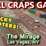 LUCKY LADY ROLLS 21 TIMES! – Live Craps Game #45 – The Mirage, Las Vegas, NV – Inside the Casino