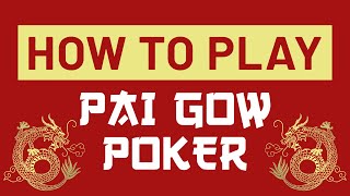 Pai Gow Poker – learn the rules and strategy with our demo game
