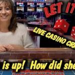 Real Live Casino Craps – Josie is up how will my wife do?