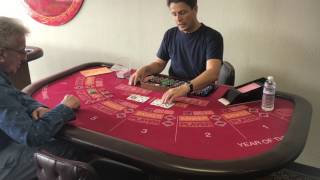 Dealing Baccarat