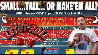 Craps ATS – ALL TALL SMALL Side Bet –  Fun but hard side bet to try to win at craps!