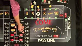 Craps Strategy–Table for Two Heads Up Challenge!