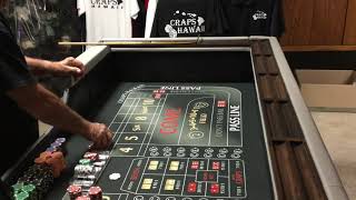 Craps Hawaii — Playing the $32 Across with a $200 Bank Roll