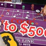 From $3 to $500 POWER PRESS!! Triple Lux Craps System – Part 2
