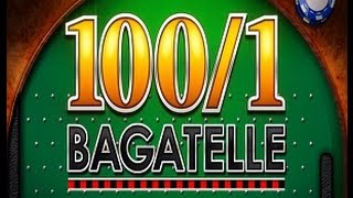 100 to 1 Bagatelle Roulette