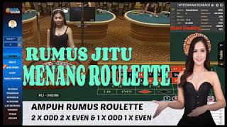 Rumus Jitu Menang Roulette Online