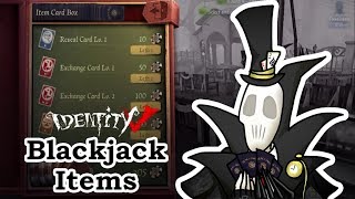 Blackjack Mode Items Explained [Identity V] – Fishie’s Gaming