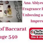 Ana Abiyedh Rouge Fragrance by Lattafa | Unboxing and Itinial Impression | Baccarat Rouge 540 Clone