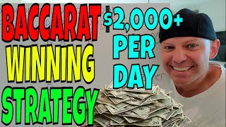 Christopher Mitchell Baccarat Strategy- How To Play Baccarat & Make $2,000+ Per Day.