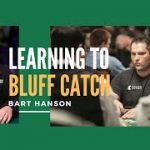 Learning how to Bluff Catch in Poker