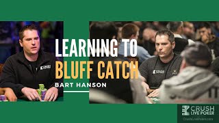 Learning how to Bluff Catch in Poker