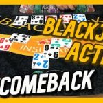 BIG COMEBACK! – INSANE AMOUNT OF BLACKJACK ACTION!