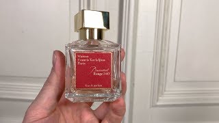 Baccarat Rouge 540 Eau de Parfum Review | Worth The Hype? | Niche Fragrances