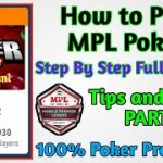 How to Play in Poker Mpl Game kaisa khele Poker Tips and Tricks {Part-2}2020