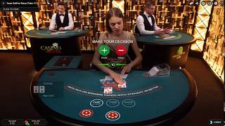 Live Texas Hold’ em Bonus Poker – How Can I Beat The Dealer